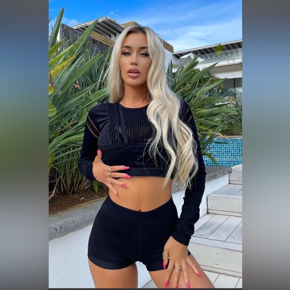 Block Me Active Top In Infinity Seamless nwt - Picture 6 of 6